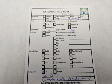 Arnold  N DC V200 103 Diesellok / Rot / Analog