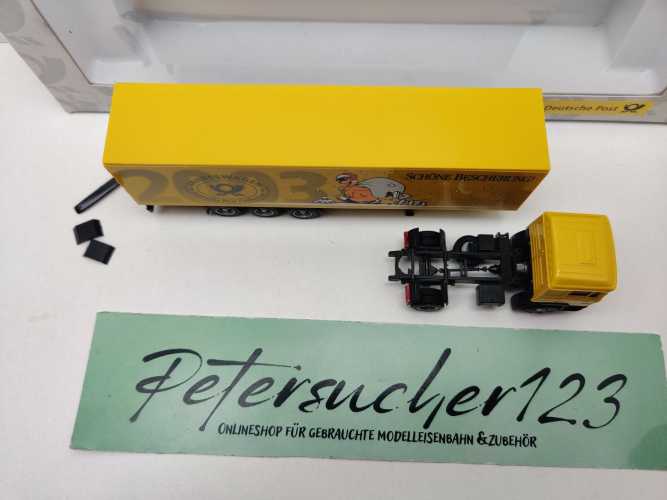 AWM H0 006272 MAN Sattelzug Deutsche Post Jahreswagen'03 / 1:87 / OVP