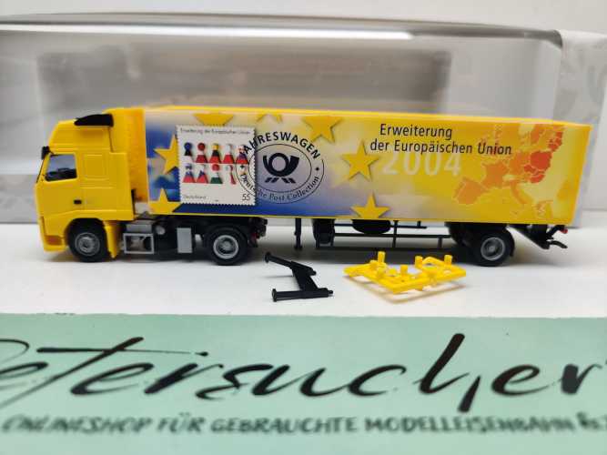 AWM H0 010499 Volvo Globetrotter Deutsche Post Jahreswg'04 / 1:87 / OVP