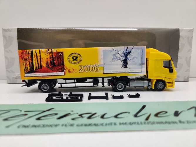 AWM H0 010578 Iveco LKW Deutsche Post Jahreswg'06 / 1:87 / OVP