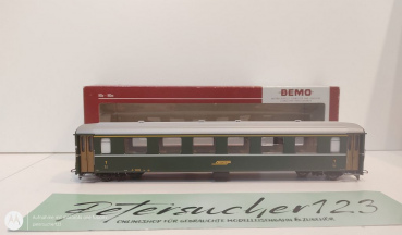 Bemo H0m DC 3252 119 Personenwagen A 1239 / 1.Kl / RhB / OVP