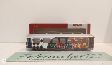 Bemo H0m DC 3256 171 Personenwagen "Star(c)kes Stück" As 1171 / 1.Kl / RhB / OVP