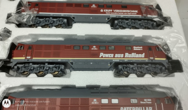 BRAWA H0 DC 0412 / 3er-Set Dieselloks BR 234 DB OVP / DSS