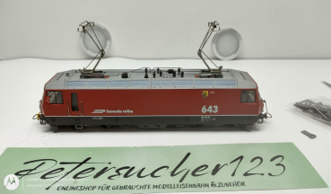 BEMO H0m DC 1259 103 RhB Ge4/4III Nr. 463 Elektrische Neubaulokomotive  OVP Analog