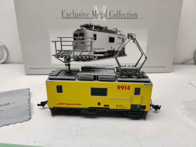 BEMO H0m DC 1279 134 Turmtriebwagen Xm 2/2 Nr. 9914 / RhB / DSS / OVP