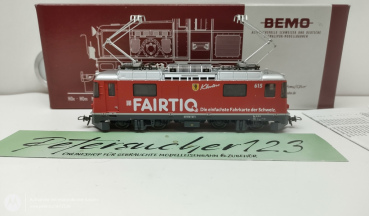 BEMO H0m DC 1358 146 RhB  Ge 4/4 II 615 KLOSTERS FAIRTIQ / Esu-DIGITAL / Sound / OVP