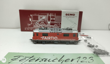 BEMO H0m DC 1358 148 RhB Ge 4/4 II 628 "S-chanf" FAIRTIQ / Esu-DIGITAL / Sound / OVP