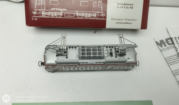 BEMO H0m DC 1358 154 Elektro-Lok "50.000 Fans" Ge 4/4 II / Esu-DIGITAL / RhB / OVP