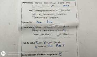 BEMO H0m DC 1358 154 Elektro-Lok "50.000 Fans" Ge 4/4 II / Esu-DIGITAL / RhB / OVP