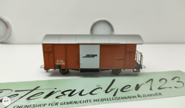 BEMO H0m DC 2256 191   RhB Ged. Güterwagen   OVP