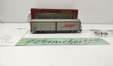 BEMO H0m DC 2278 104 Schiebewandwagen "RhB" / RhB / OVP