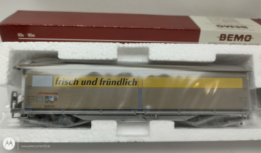 BEMO H0m DC 2288 126  RhB Hai-tyz B5176 ex "Volg" Schiebewandwagen OVP