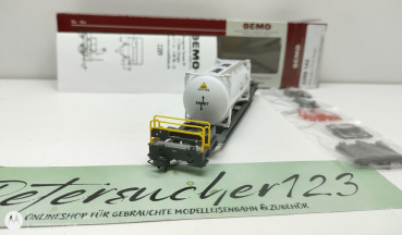 BEMO H0m DC 2289 142 Sbk-v 7712 mit Container "Ernst" / RhB / OVP