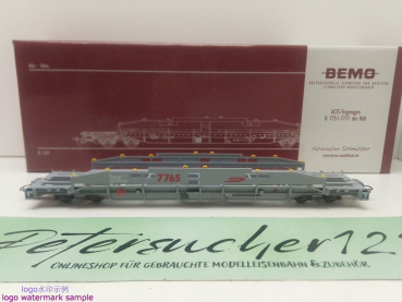 Bemo H0m DC 2290 105 ACTS-Tragwagen / Sl / RhB / OVP