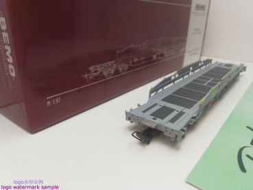 Bemo H0m DC 2290 105 ACTS-Tragwagen / Sl / RhB / OVP