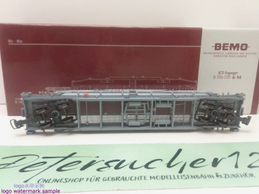 Bemo H0m DC 2290 105 ACTS-Tragwagen / Sl / RhB / OVP