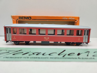 BEMO H0m DC 3258 Personenwagen 2.Kl. EW I BB / RhB / ErsatzVP