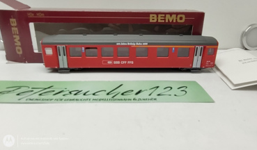 BEMO H0m DC 3277 428   Personenwagen 100 Jahre SBB Ab 408 OVP