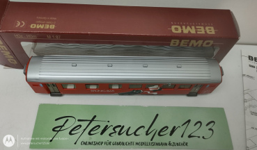 BEMO H0m DC 3278 421 / WR 421 Barwagen Brünig-Bar  OVP