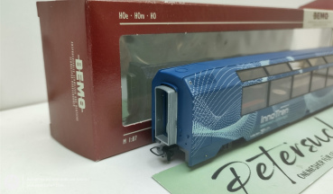 Bemo H0m DC 3288 181 RhB A-WSp 59101 Panoramawagen INNO TREN Blau  OVP