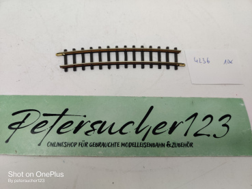 Bemo H0m DC 4236 / 1 x Gebogenes Gleis