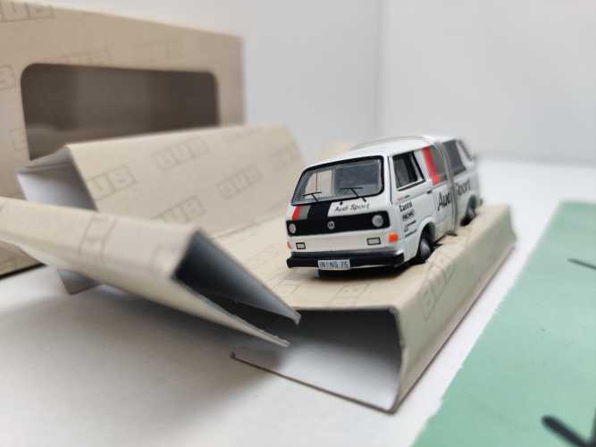 Bub H0 09202 Volkswagen T3a Kastenwagen "Audi Sport" Edition2013 / 1:87 / OVP