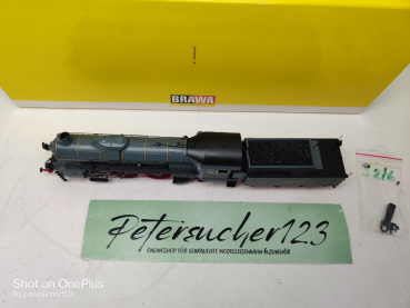 BRAWA H0 DC 0654 / S 2/6 Dampflokomotive Schlepptender /Analog / K.Bay.Sts.B. / OVP