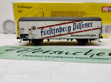 Brawa H0 DC 2047  Kühlwagen / Fürstenberg Pilsner / DB /OVP