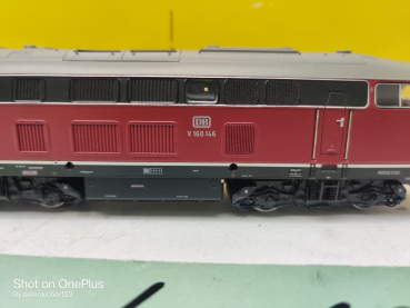 BRAWA H0 DC 41138 / V160 146 Diesellokomotive / Digital / Sound / OVP