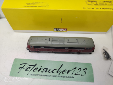 BRAWA H0 DC 41138 / V160 146 Diesellokomotive / Digital / Sound / OVP