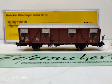 Brawa H0 DC 47250 Gedeckter Güterwagen Glmhs 50/ DB /OVP
