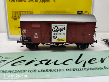 Brawa H0 DC  47927 Gedeckter Güterwagen Gmrs 30 "Goggo" / DB /OVP 