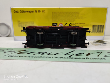 Brawa H0 DC 48223 Güterwagen G10 / DB /OVP 