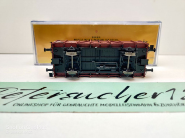 Brawa H0 DC 48433 off. Güterwagen "Europ" / Om 21 / NEM / DB / OVP