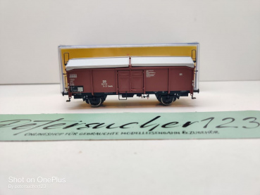 Brawa H0 DC 48627 Gedeckter Güterwagen / Ts-51 Kmmks / NEM / DB / OVP