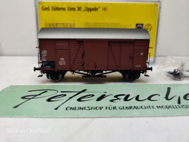 Brawa H0 DC 48827 Gedeckter Güterwagen Gmrs 30 "Oppeln"/ DB /OVP