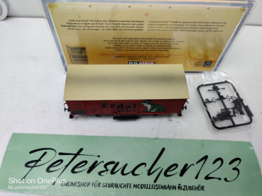 Brawa H0 DC 49797 Gedeckter Güterwagen G10 Erdal / Werner & Metz/ DB / OVP