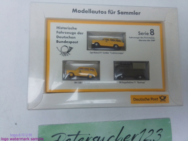 Brekina H0 / 1:87 / Serie 8 / Fahrzeuge des Fernmeldedienstes DBP / OVP