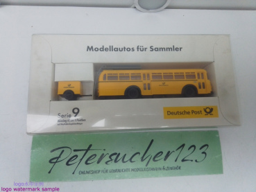 Brekina H0 / 1:87 / Serie 9 / Büssing 6500 T Postbus  / OVP