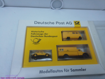 Brekina H0 / 1:87 / Serie P1 / Historische Fahrzeuge Deutschen Bundespost / OVP