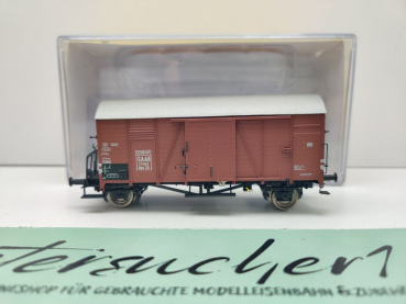 Brawa Modelle H0 DC 47973 ged. Güterwagen Gms30 / NEM / SAAR EUROP / OVP
