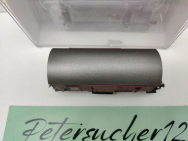 Brawa Modelle H0 DC 47973 ged. Güterwagen Gms30 / NEM / SAAR EUROP / OVP
