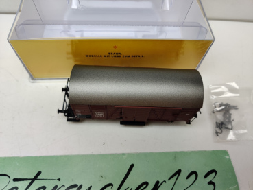 BRAWA H0 DC 47973 Gedeckter Güterwagen EUROP / SAAR / OVP