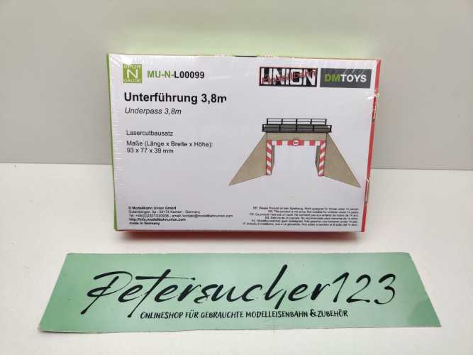 DM-Toys N L00099 Unterführung 3,8m Lasercutbausatz / Ungeöffnet / 1:160 / OVP