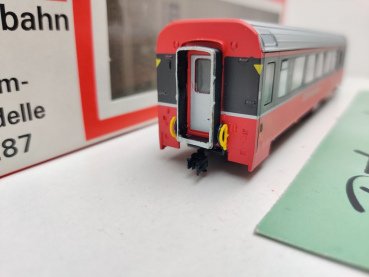 D+R Modellbahn H0m DC 22475 Einheitswagen "Bernina" 2.Kl. Gepäck EW IV / RhB / OVP