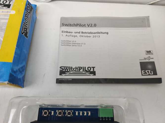 Esu 51822  digitaler 4-fach Servo Decoder für die Modelleisenbahn / OVP