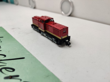Fleischmann N DC BR110 306-8 Diesellok / Rot / DCC / DR