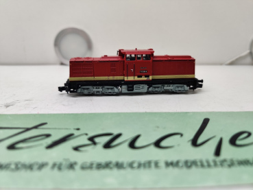 Fleischmann N DC BR110 306-8 Diesellok / Rot / DCC / DR