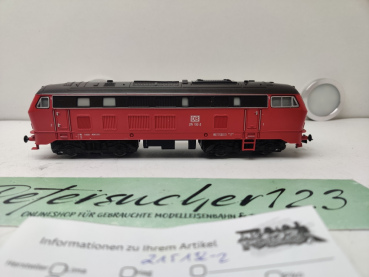 Fleischmann H0 DC BR215 132-2 / Diesellok / Bastler / DB / ROT / Analog