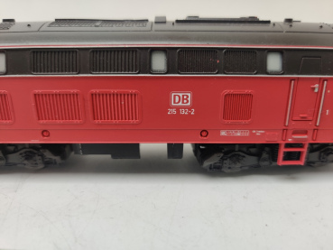 Fleischmann H0 DC BR215 132-2 / Diesellok / Bastler / DB / ROT / Analog